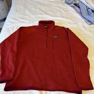 Patagonia Better Sweater Men's Large Red